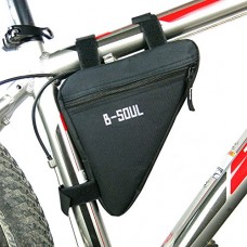 Triangle Bicycle Bag - Bike Cellphone Accessories Triangle Waterproof Cycling Bike Bicycle Front Tube Frame Pouch Bag - B071WGH9Y7
